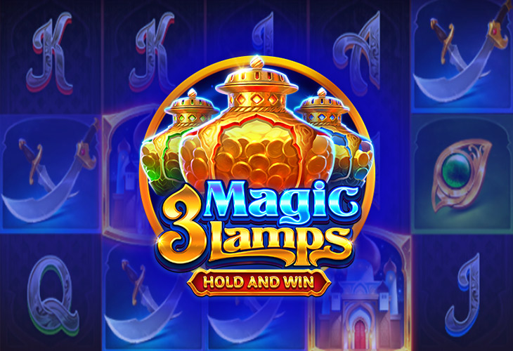 3 Magic Lamps Hold And Win