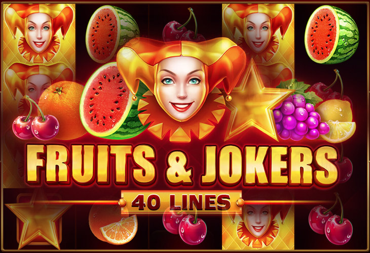 Fruits And Jokers 40 Lines